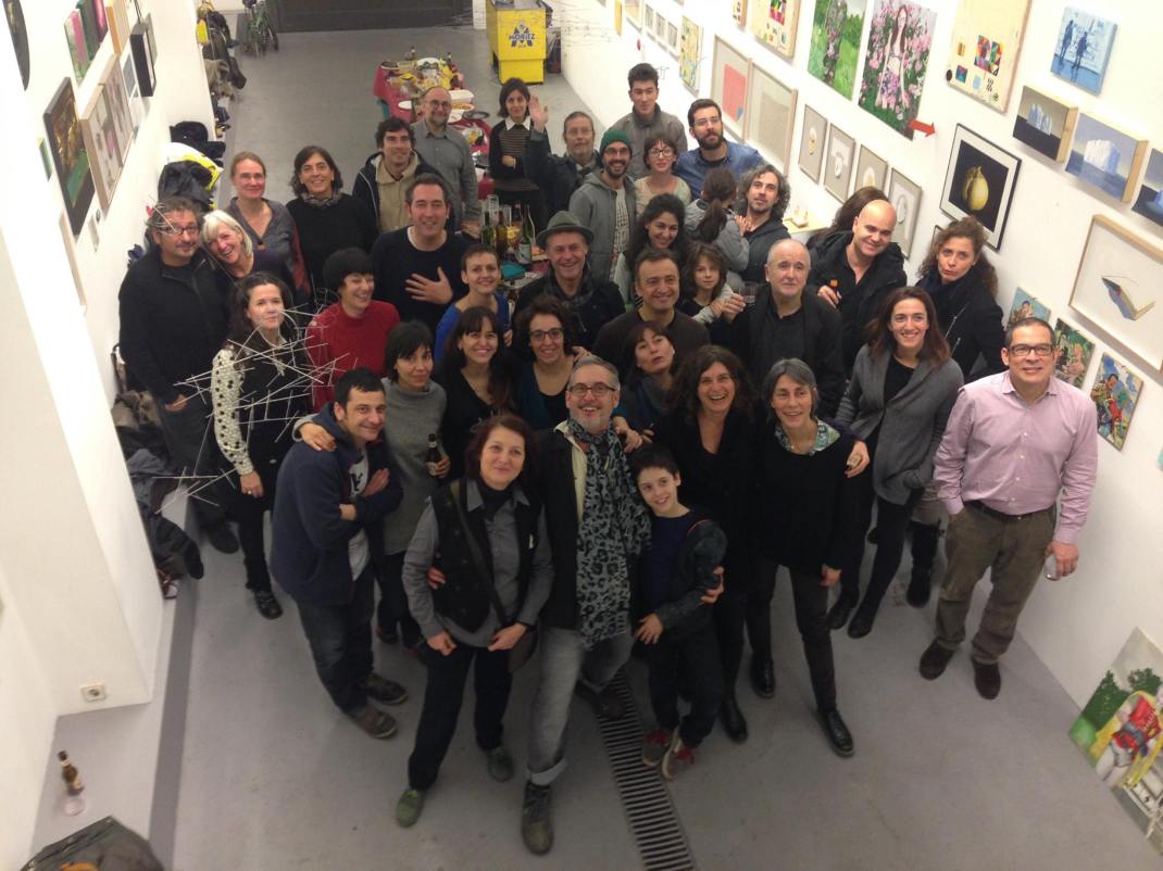 cena en Galería Esther Montoriol